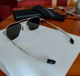 Randolph Aviator Oro Blanco 55mm
