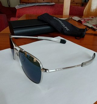 Randolph Aviator Oro Blanco 55mm