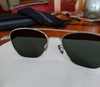 Randolph Aviator Oro Blanco 55mm