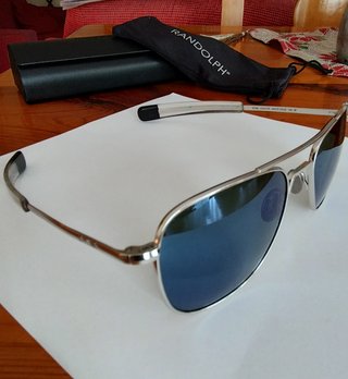 Randolph Aviator Oro Blanco 55mm