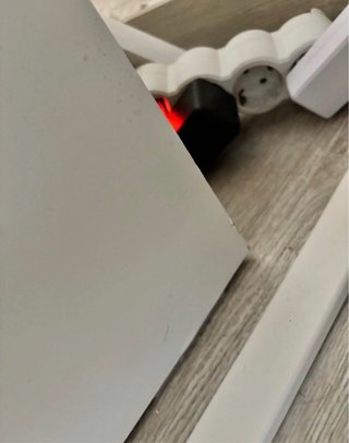 Mesita auxiliar IKEA KULLEN blanca