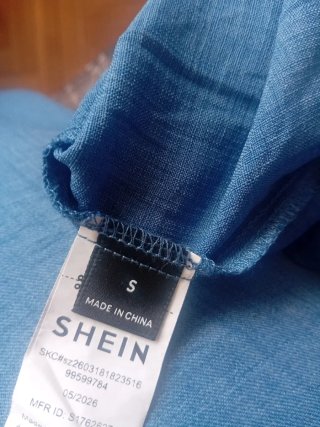 Pantalón Palazzo Azul Talla S