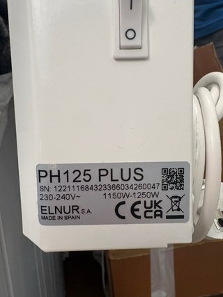 Radiador Eléctrico Convector Digital Programable