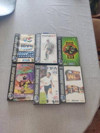 Juegos Sega Saturn: FIFA, Euro 96, World Cup 97