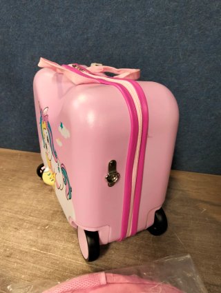 COSTWAY Maleta con Mochila Infantil Equipaje