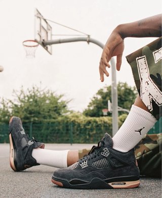 Air Jordan 4 Retro London Nero Marrone