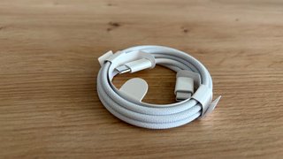 Cable Carga USB-C Apple Blanco