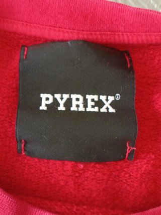 Felpa Pyrex Rossa Uomo Cotone 100%