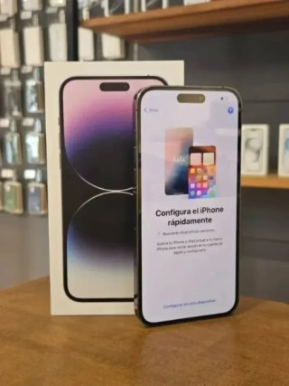IPHONE 14 PRO MAX 128GB MORADO BATE. 100%