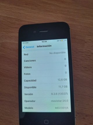 iPhone 4s Negro