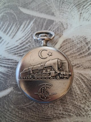 Orologio da tasca vintage Armida Ferrovie Turche