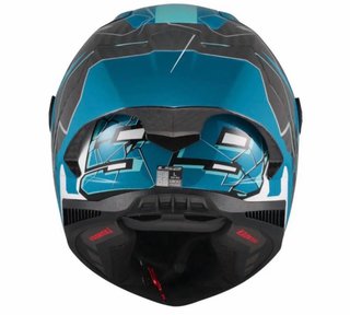 Casco Moto LS2 Thunder Azul talla L sin estrenar