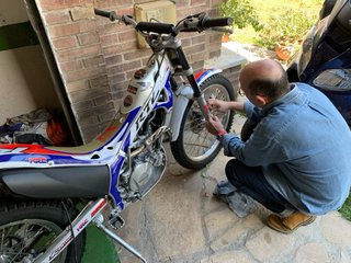 Guardabarros Honda Montesa Cota 4RT RTL