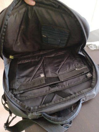 Maletín para portátil Samsonite azul y gris