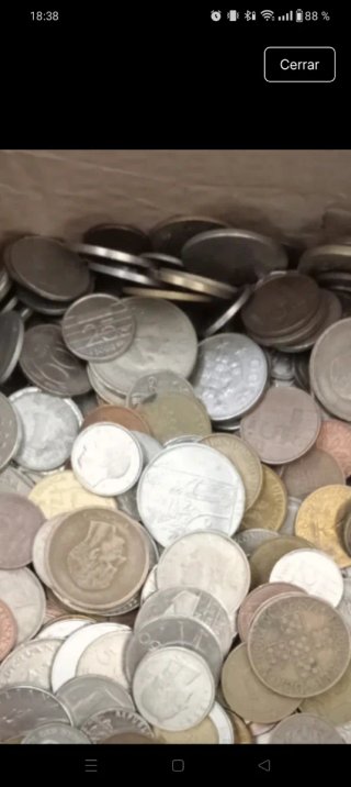 Lote 6 kg Monedas Mundo