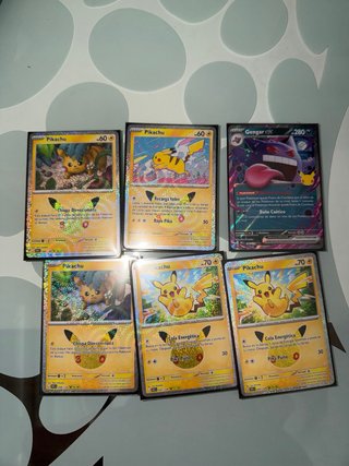 Pikachu Gengar 30 Aniversario Pokémon
