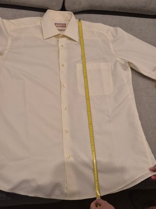 Camisa Emidio Tucci color marfil-crema Talla 3