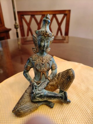 Figuras Músicos Tailandeses Tradicionales