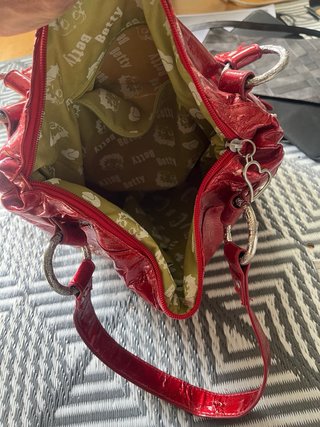 Bolso Betty Boop Vintage Rojo original