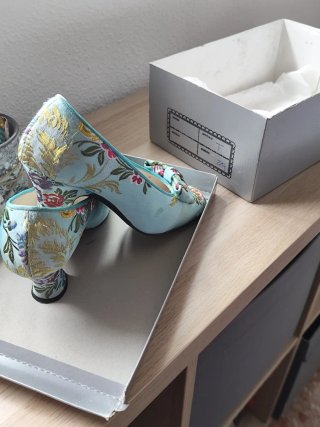 Traje de Fallera con Zapatos