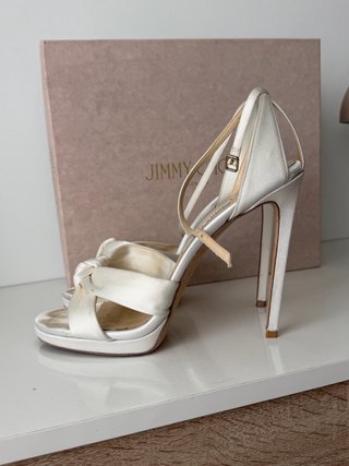 Sandalias de Novia Jimmy Choo Blancas