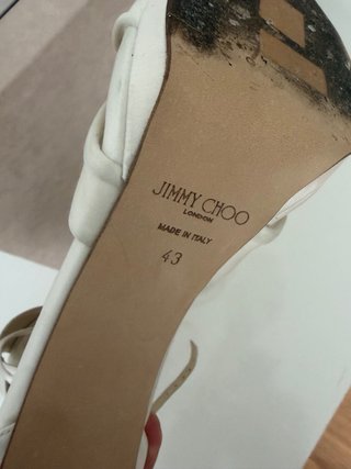 Sandalias de Novia Jimmy Choo Blancas