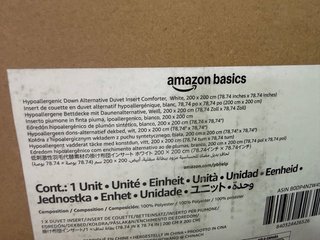 Amazon Basics Relleno Nórdico 300 gsm - 200x200 cm