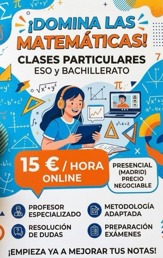 Clases particulares ESO y Bachillerato