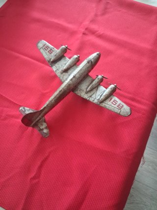 Avión de hojalata RICO 158 (Años 40)