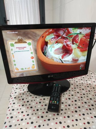 Monitor LG Flatron 19" pulgadas con mando.