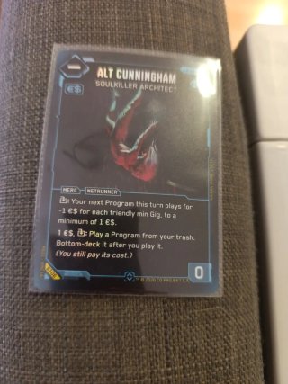 Cyberpunk TCG Alt Cunningham ms01-b106