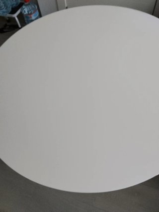 Mesa Comedor Redonda Blanca
