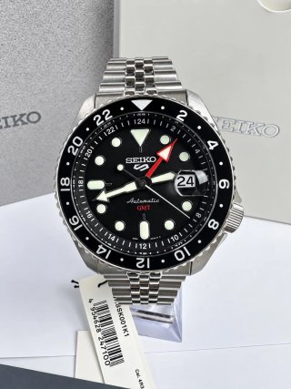 Reloj Seiko 5 Sports GMT SSK001K1 Nuevo