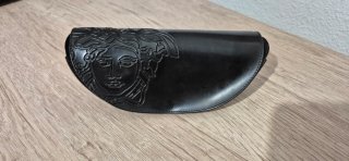 Occhiali da sole Versace neri e grigi