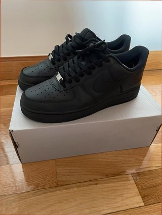 Nike Air Force 1 Talla 40 Negras