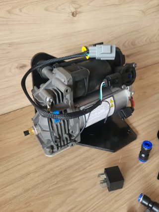 Compresor suspensión neumática control nivel Rover