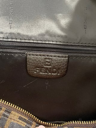 Borsa Fendi Zucca Marrone e Nera