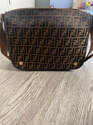 Borsa Fendi Zucca Marrone e Nera