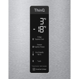 Frigorífico LG GBB72NSUCN Combi No Frost