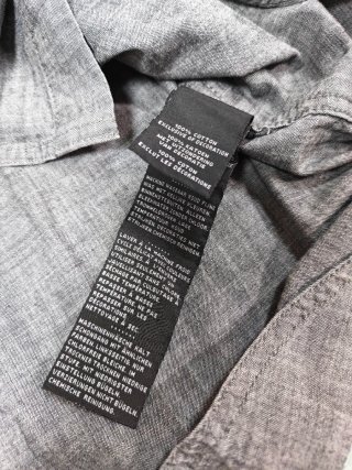 Camisa Harley Davidson Gris Manga Corta