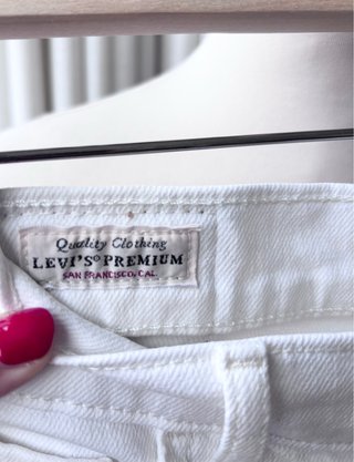 Levi's Blancos Elásticos Talla M
