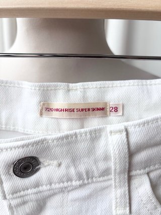 Levi's Blancos Elásticos Talla M