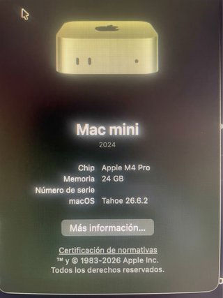 Mac Mini M4 Pro 24GB RAM 512GB SSD