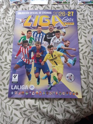 Áilbum Cromos LaLiga 2026-27 Oficial Panini