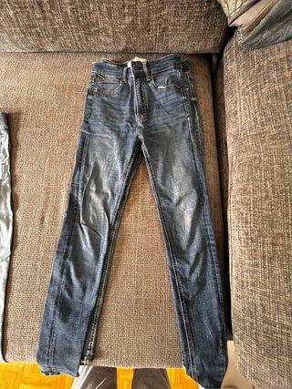 Lote 7 Pantalones Vaqueros stradivarius pitillo