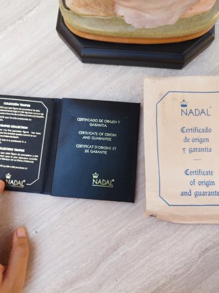 Figura Nadal Mujer Porcelana Serie Limitada.