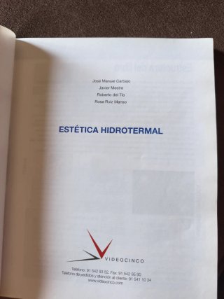 Libro Estética Hidrotermal Videocinco
