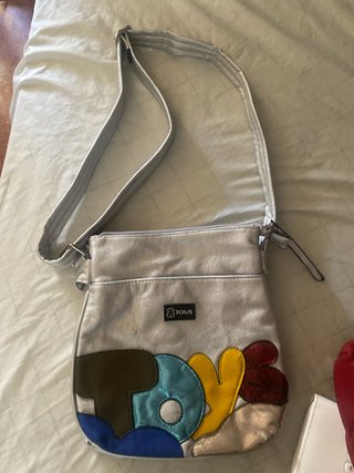 Bolso Tous Plata Multicolor Nuevo