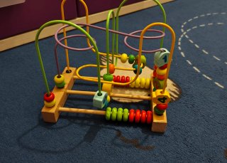 Juguetes educativos de mdera