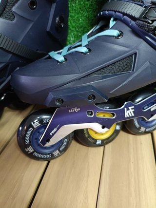 KRF FRS HARKON 4X80 BLACK-BLUE PATINETES